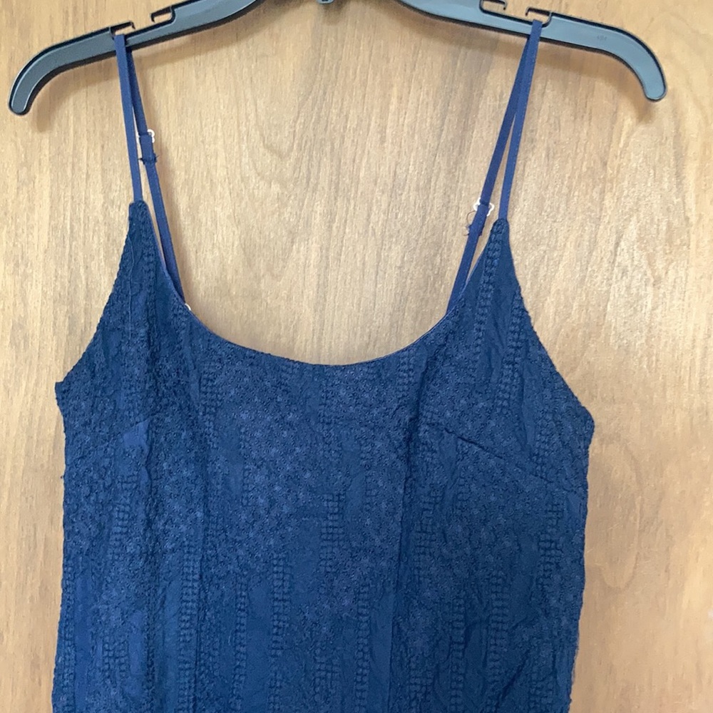 Saints & Secrets navy blue dress size L - Picture 9 of 17